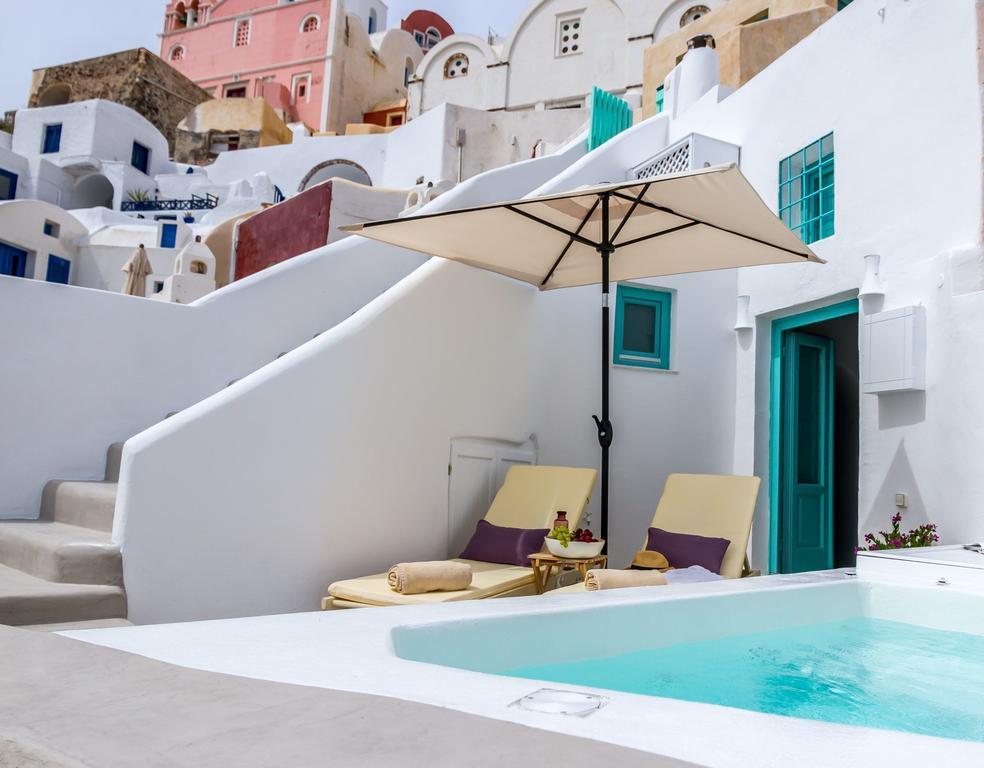 Cleo'S Dream Villa Oia Quarto foto